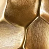 Elegante Vase ORGANIC ORIENT 45cm gold Hammerschlag Design