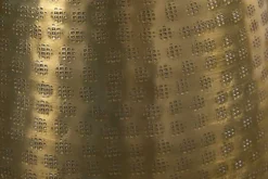 Elegante Vase ORIENT 50cm gold im Grid Hammerschlag Design