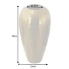 Elegante Vase ORIENTAL 50cm gold im Wild Hammerschlag Design