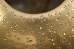 Elegante Vase ORIENTAL 50cm gold im Wild Hammerschlag Design