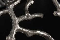 Eleganter Kerzenhalter ABSTRACT 60cm silber für 4 Kerzen