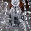 Eleganter Kronleuchter CRYSTAL 55cm klar Acryl 5-armig Lüster