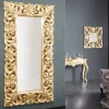 Eleganter Wandspiegel VENICE 180x90cm gold antik Barockstil