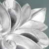 Eleganter Wandspiegel VENICE 75x75cm silber antik Barockstil