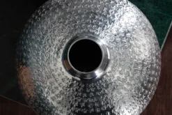 Elegantes Vasen 2er Set ORIENTAL 33cm silber in Handarbeit verziert