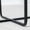 2er Set Blumentopf UNIT 70/50cm gold schwarz Metall Hammerschlag Design