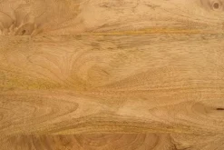2er Set Couchtische GATSBY 100cm braun Mangoholz organische Form Beistelltisch