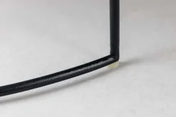 2er Set Runde Couchtische ELEMENTS 60cm gold schwarz Metall Tabletttisch Beistelltisch handmade