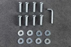 2er Set Tischgestell U-FRAME 70cm Edelstahl gebürstet matt Tischbeine Kufe Esstisch