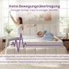 Ergonomische Boxspringmatratze CLOUD FLEX 180x200cm Tonnentaschenfederkern 7-Zonen