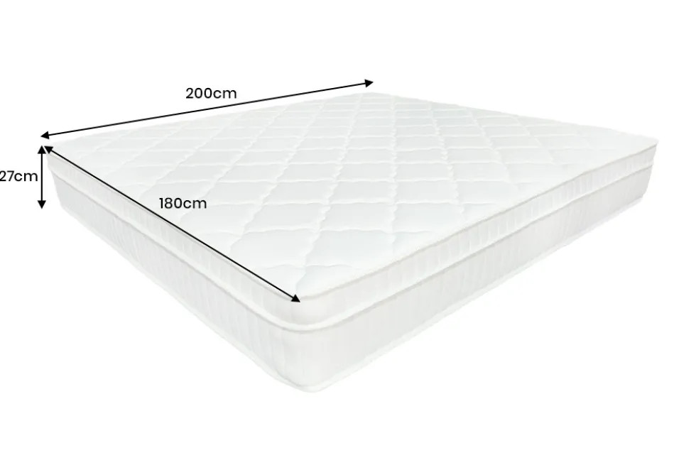 Ergonomische Boxspringmatratze CLOUD FLEX 180x200cm Tonnentaschenfederkern 7-Zonen