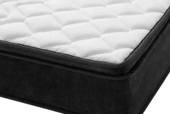 Ergonomische Matratze CLOUD FLEX 160x200cm dunkelgrau Tonnentaschenfederkern 9-Zonen