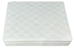 Ergonomische Matratze mit Topper CLOUD FLEX 160x200cm Tonnentaschenfederkern 7-Zonen