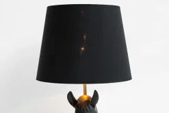 Extravagante Stehlampe BLACK BEAUTY 130cm schwarz Pferdefigur