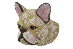 Extravagante Wanddekoration FRENCH BULLDOG 25cm mehrfarbig handmade