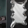 Extravaganter Wandspiegel ALICE 160x106cm silber variabel aufhängbar