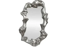 Extravaganter Wandspiegel VENETIA 150cm silber variable Aufhängung