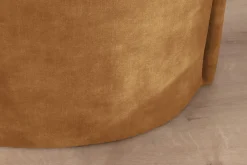 Extravagantes Sofa ELEMENTAL 180cm senfgelb Samt 2-Sitzer Couch Federkern