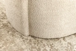 Extravagantes Sofa ELEMENTAL 180cm champagner beige Feinstrick Bouclé 2-Sitzer