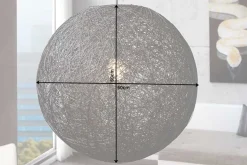 Filigrane Hängelampe COCOONING XL 60cm schwarz Kugelleuchte