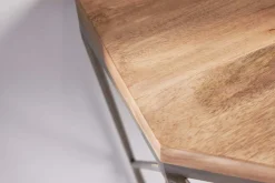 Filigrane Konsole DIAMOND 90cm Mango messing Massivholz Metall