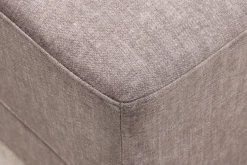 Großes Sofa LOFT 210cm taupe Vogue Velours Samt 3-Sitzer Couch Taschenfederkern