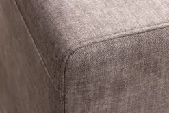 Großes Sofa LOFT 210cm taupe Vogue Velours Samt 3-Sitzer Couch Taschenfederkern