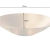 Handgearbeitete Deko Schale ORIENT 55cm gold Metall Hammerschlag Design