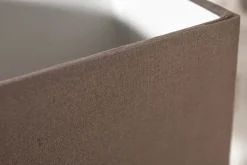Handgearbeitete Treibholz Tischleuchte EUPHORIA 45cm braun mit Leinenschirm