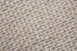 Handgearbeiteter Teppich WOOL 240x160cm beige aus Wolle