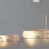 Handgefertigte Schalen 2er Set ORIENT gold Blumentopf im Hammerschlagdesign