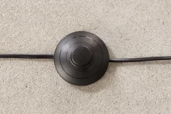 Handgefertigte Stehlampe WILD NATURE 158cm natur Treibholz Stehleuchte Leinenschirm