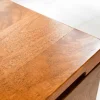 Höhenverstellbarer Couchtisch FACTORY LIFTUP 80cm Mangoholz massiv mit Stauraum Metall