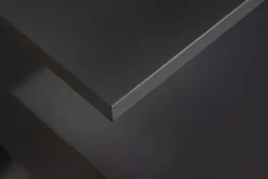 Hängender Nachttisch FLOATING 35cm schwarz Regal mit Schublade