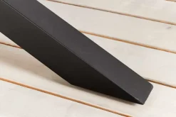 In- und Outdoor Esstisch GALAXIE 180cm anthrazit Keramik Aluminium Gartentisch