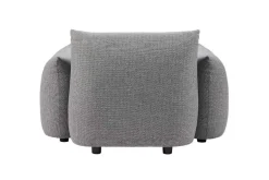 In- und Outdoor Gartensessel SEAHAWK anthrazit Aluminium Olefin 1-Sitzer Sofa wetterfest