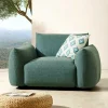 In- und Outdoor Gartensessel SEAHAWK türkis Aluminium Olefin 1-Sitzer Sofa wetterfest