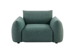 In- und Outdoor Gartensessel SEAHAWK türkis Aluminium Olefin 1-Sitzer Sofa wetterfest