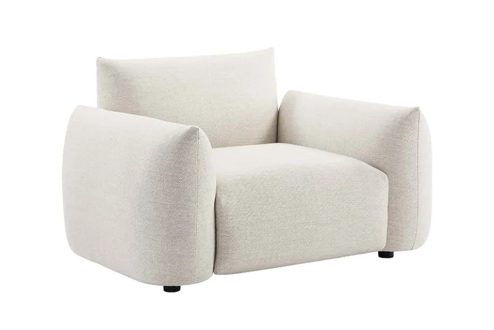 In- und Outdoor Gartensessel SEAHAWK creme Aluminium Olefin 1-Sitzer Sofa wetterfest