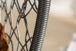 In- und Outdoor Hängesessel LOFT anthrazit Hängestuhl inkl. Kissen wetterfest