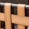 In- und Outdoor Lounge-Sofa UNIQUE 185cm schwarz braun grau Aluminium 2-Sitzer inkl. Kissen