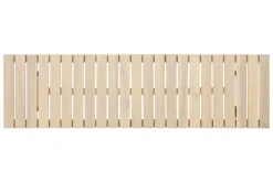 In- und Outdoor Sitzbank BALI 110cm natur hell Akazienholz wetterfest Balkonbank
