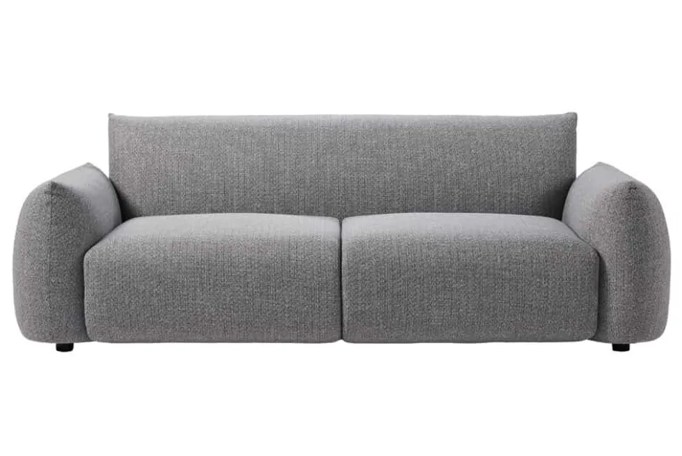 In- und Outdoor Sofa SEAHAWK 205cm anthrazit Aluminium Olefin wetterfest 2-Sitzer Couch