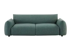 In- und Outdoor Sofa SEAHAWK 205cm türkis Aluminium Olefin wetterfest 2-Sitzer Couch