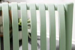 In- und Outdoor Stuhl STUDIO ITALIA salbei stapelbar wetterfest Gartenstuhl