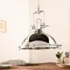 Industrial Hängelampe INDUSTRIAL 45cm silber Chrom Designklassiker