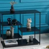 Industrial Regal DURA STEEL 90cm schwarz Metall Konsole