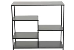 Industrial Regal DURA STEEL 90cm schwarz Metall Konsole