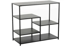 Industrial Regal DURA STEEL 90cm schwarz Metall Konsole
