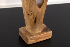 Massive Design Skulptur AMARA 45cm natur Mangoholz Dekoration handmade